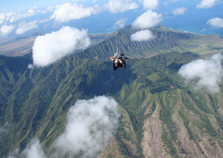 スカイダイブハワイ４
