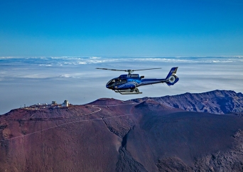 ブルー ハワイアン ヘリコプター マウイ ハナ＆ハレアカラ