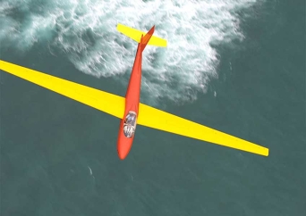 ホノルルソアリング　エアロバティックグライダー(１人乗り)