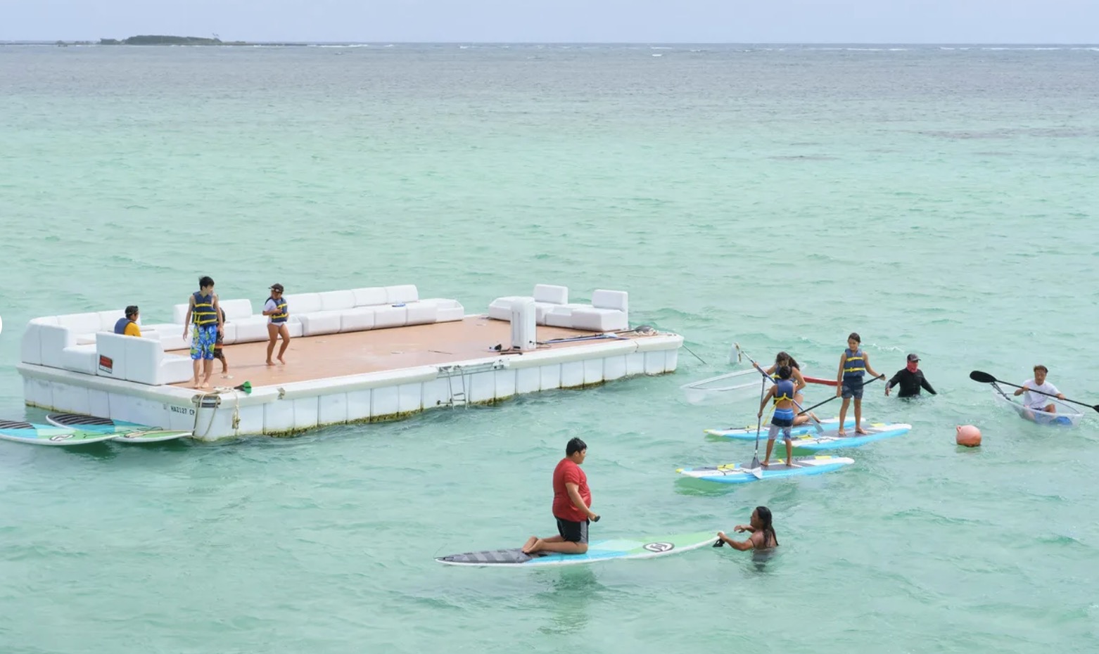 KBOS - 天国の海 サンドバーアドベンチャー (4種類アクティビティ)＋