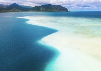 KBOS - 天国の海 サンドバーアドベンチャー (4種類アクティビティ)＋バナナボート/バンパチューブ (記念バッジ贈呈キャンペーン中)