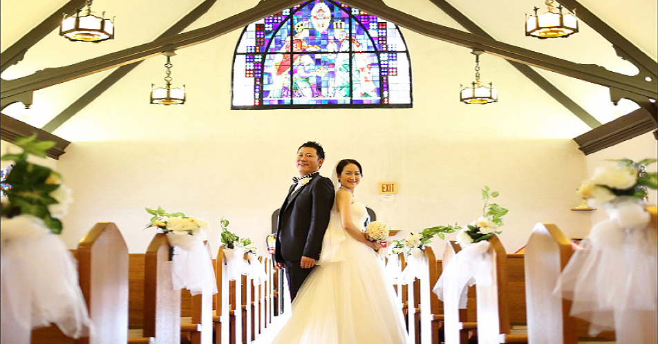 Aloha Photo エピファニーエピスコパル教会 チャペルフォト ビーチフォト ハワイvipツアー ハワイオプション ハワイオプショナルツアー予約専門会社