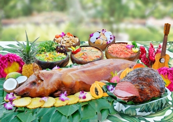 [ロック･ア･フラ]　ワイキキ・ルアウ・ビュッフェ (食事のみ)