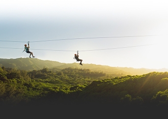 クライムワークス ケアナファーム ジップラインツアー