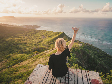 다이아몬드 헤드 일출 하이킹 투어
